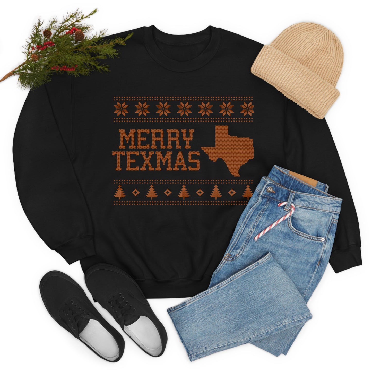 Texas Merry Texmas Sweatshirt