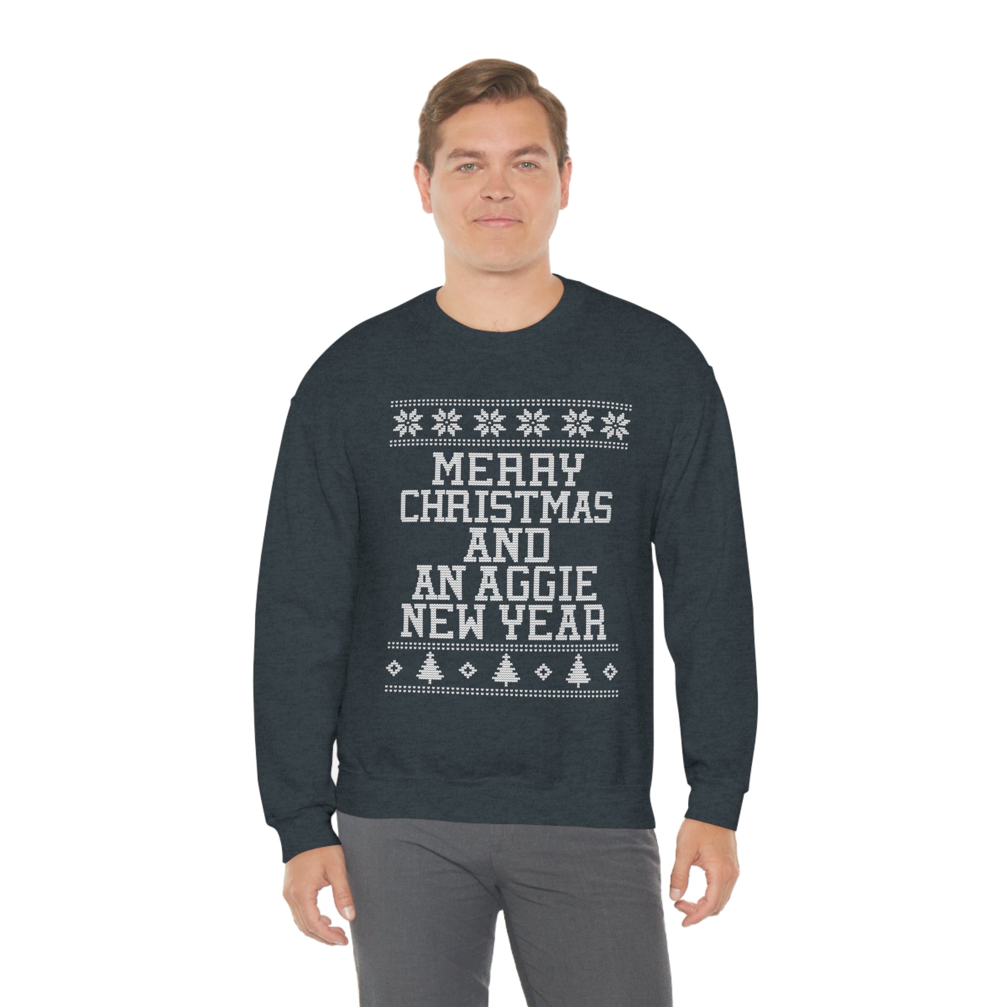 Merry Christmas And An Aggie New Year Sweatshirt