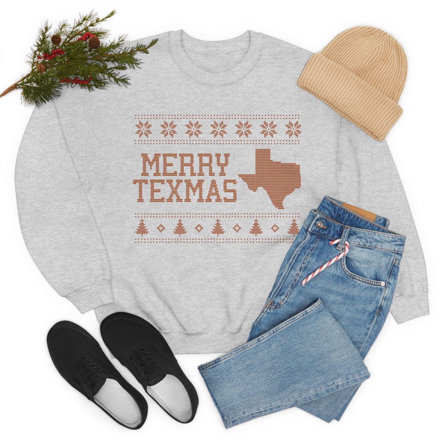 Texas Merry Texmas Sweatshirt