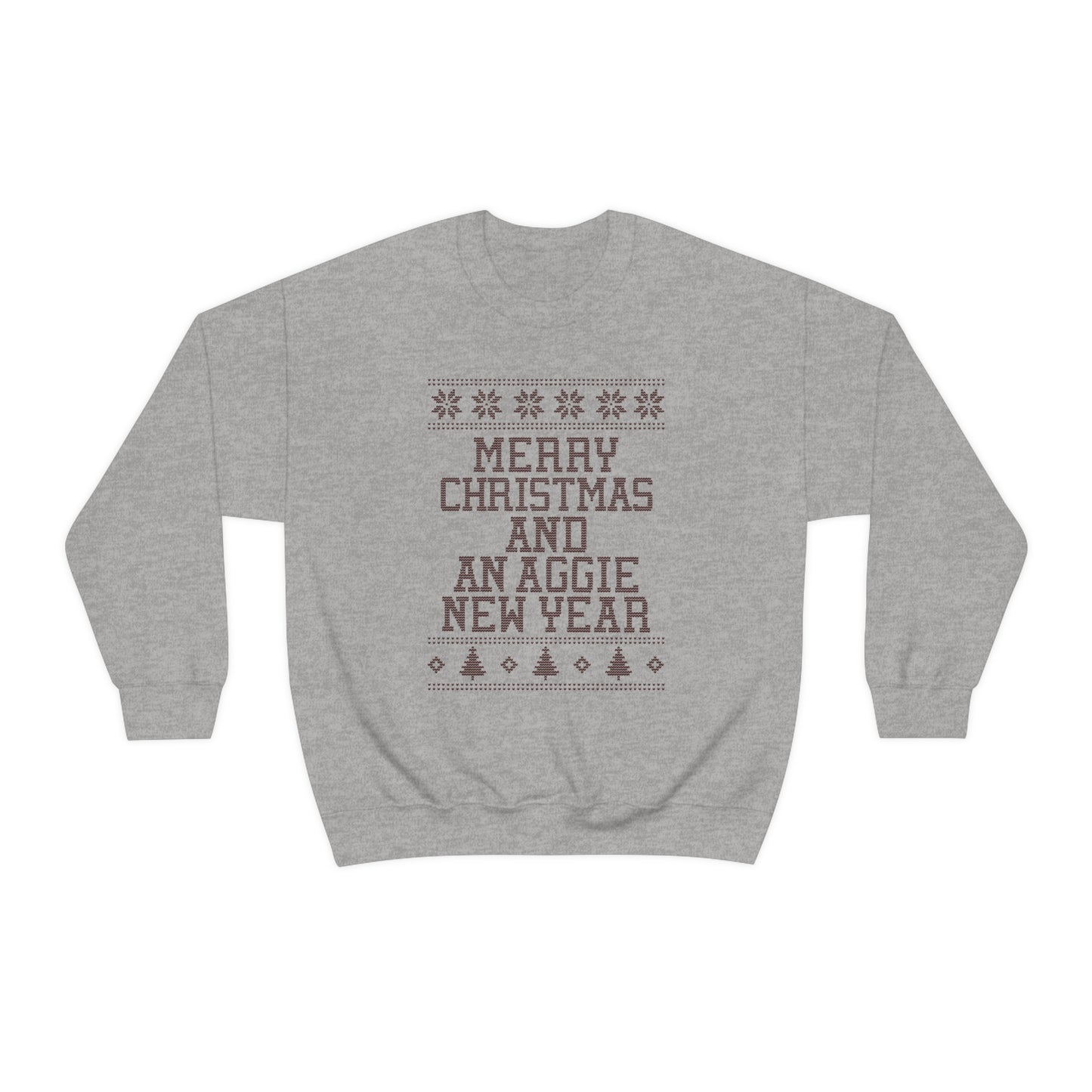 Merry Christmas And An Aggie New Year Sweatshirt