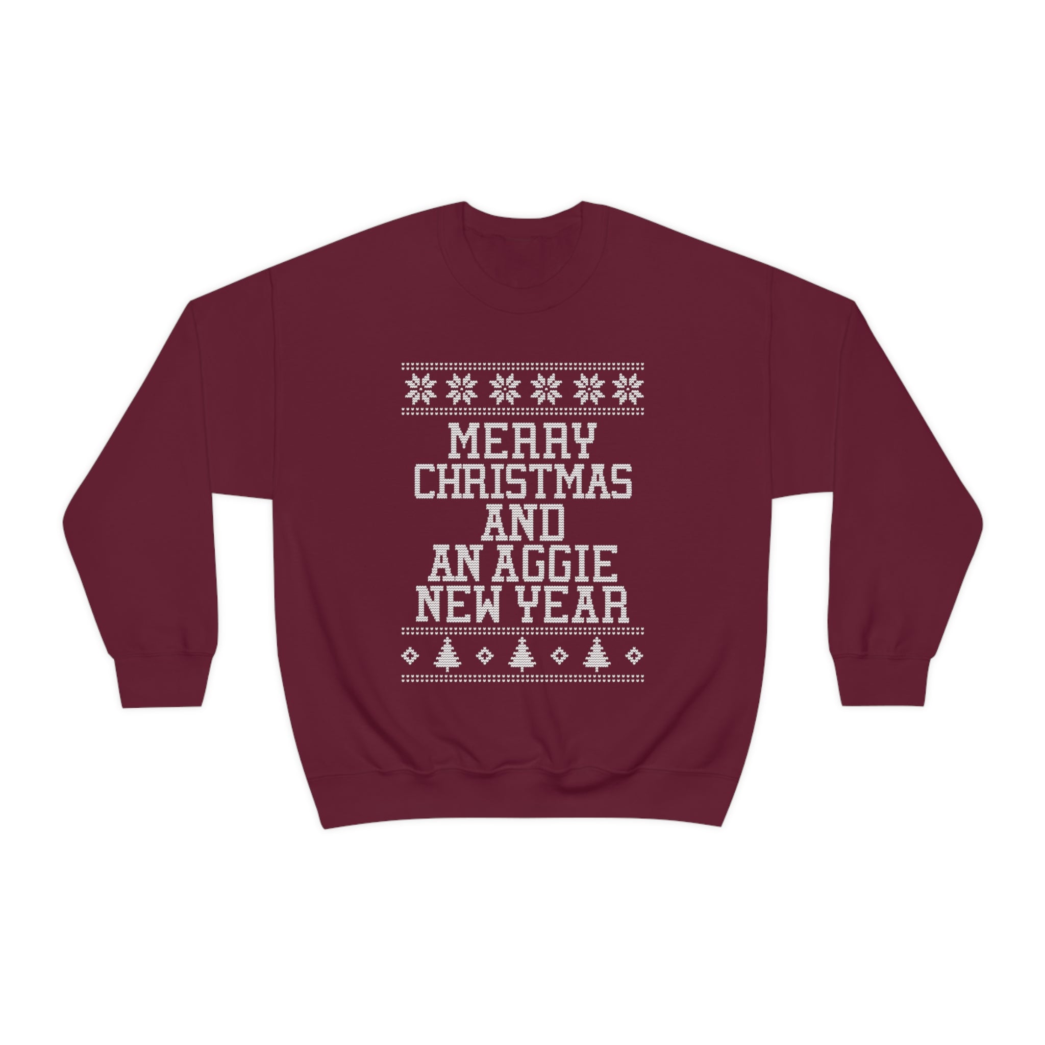 Merry Christmas And An Aggie New Year Sweatshirt