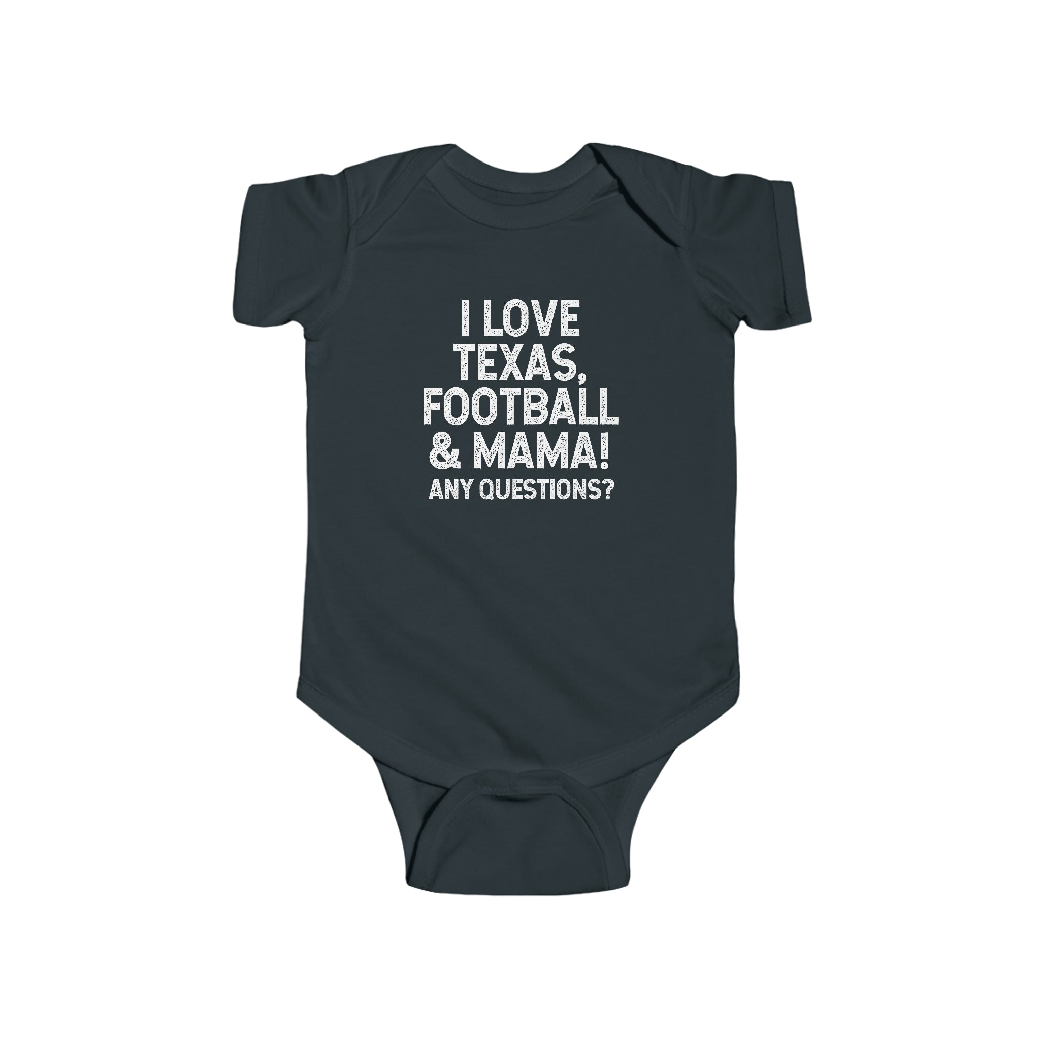 I Love Texas, Football & Mama Onesie