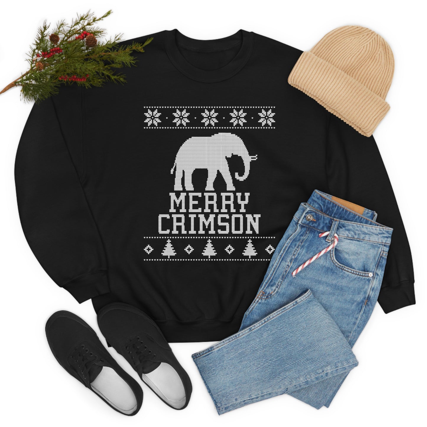 Alabama Merry Crimson Sweatshirt