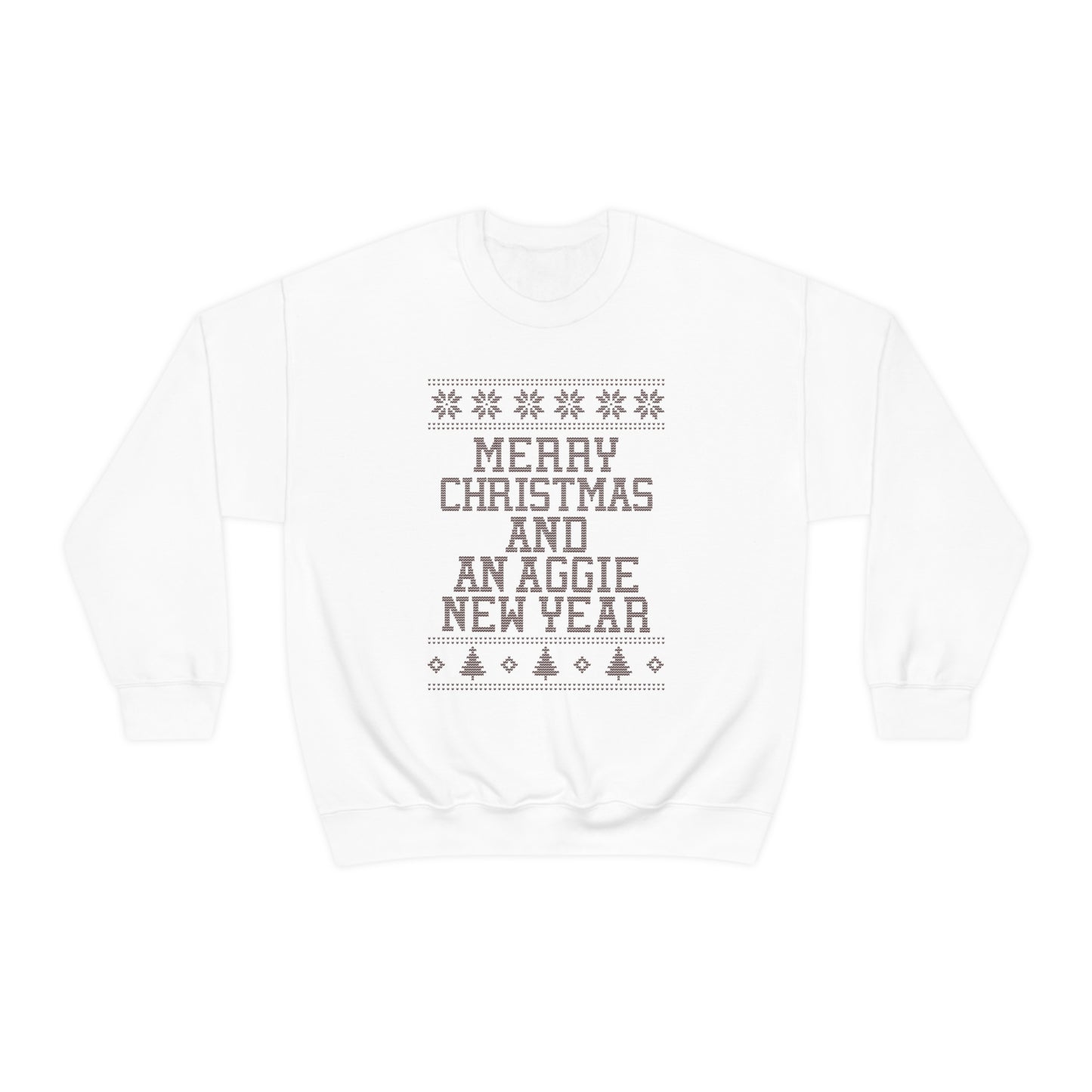 Merry Christmas And An Aggie New Year Sweatshirt