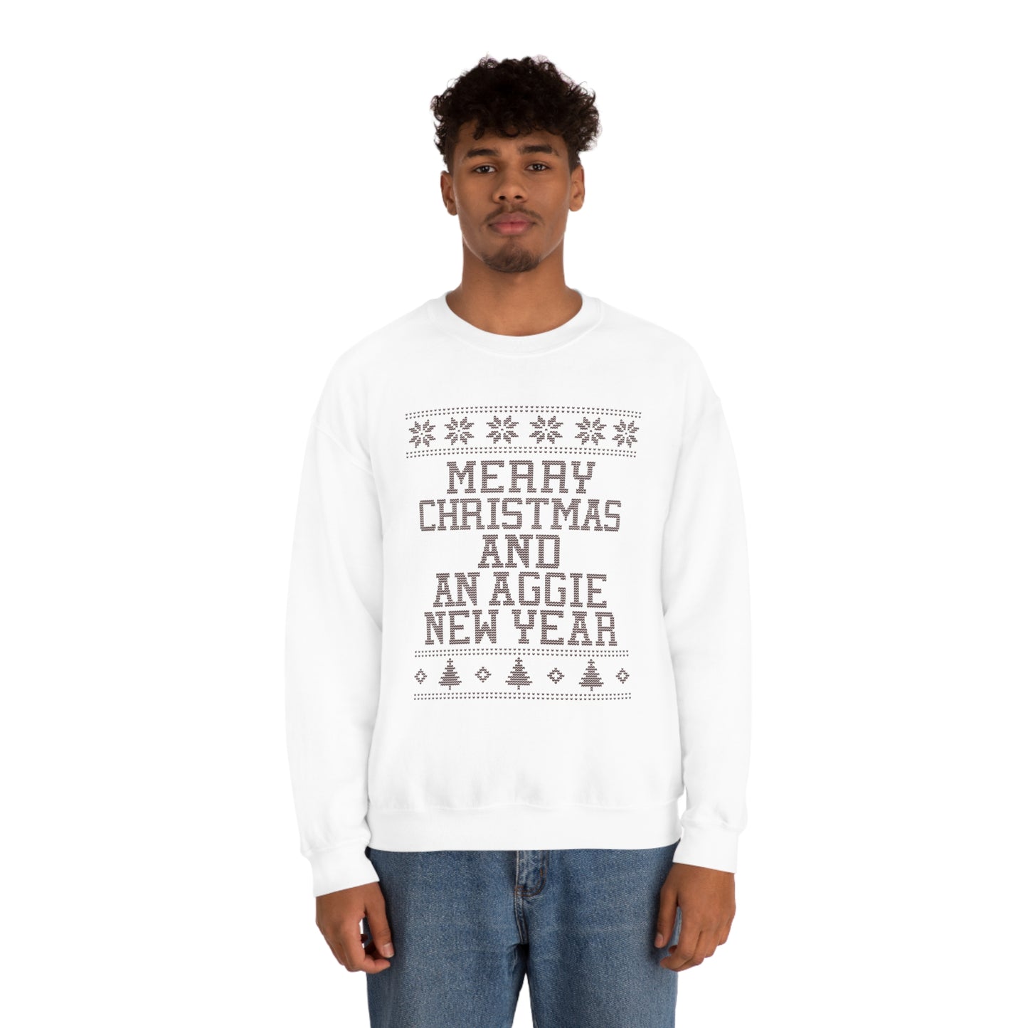 Merry Christmas And An Aggie New Year Sweatshirt