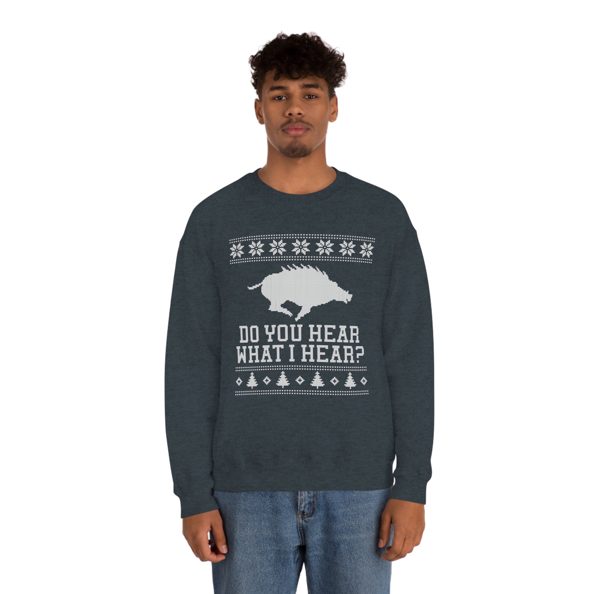 Do You Hear What I Hear Razorback Sweatshirt