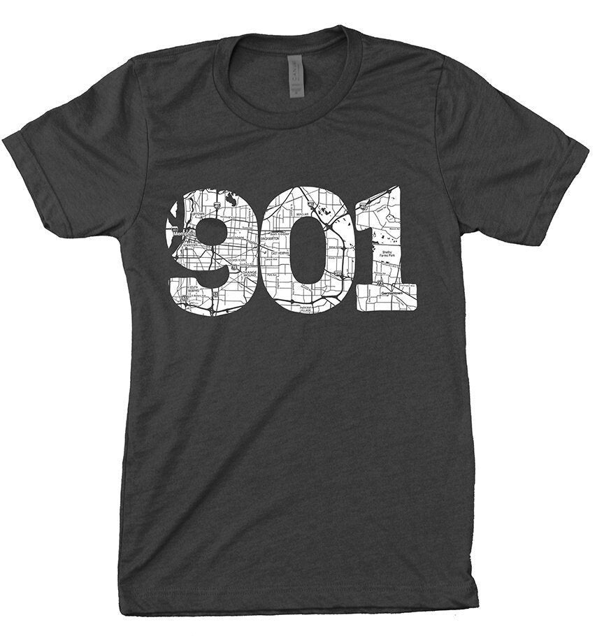 901 Memphis Map Tee