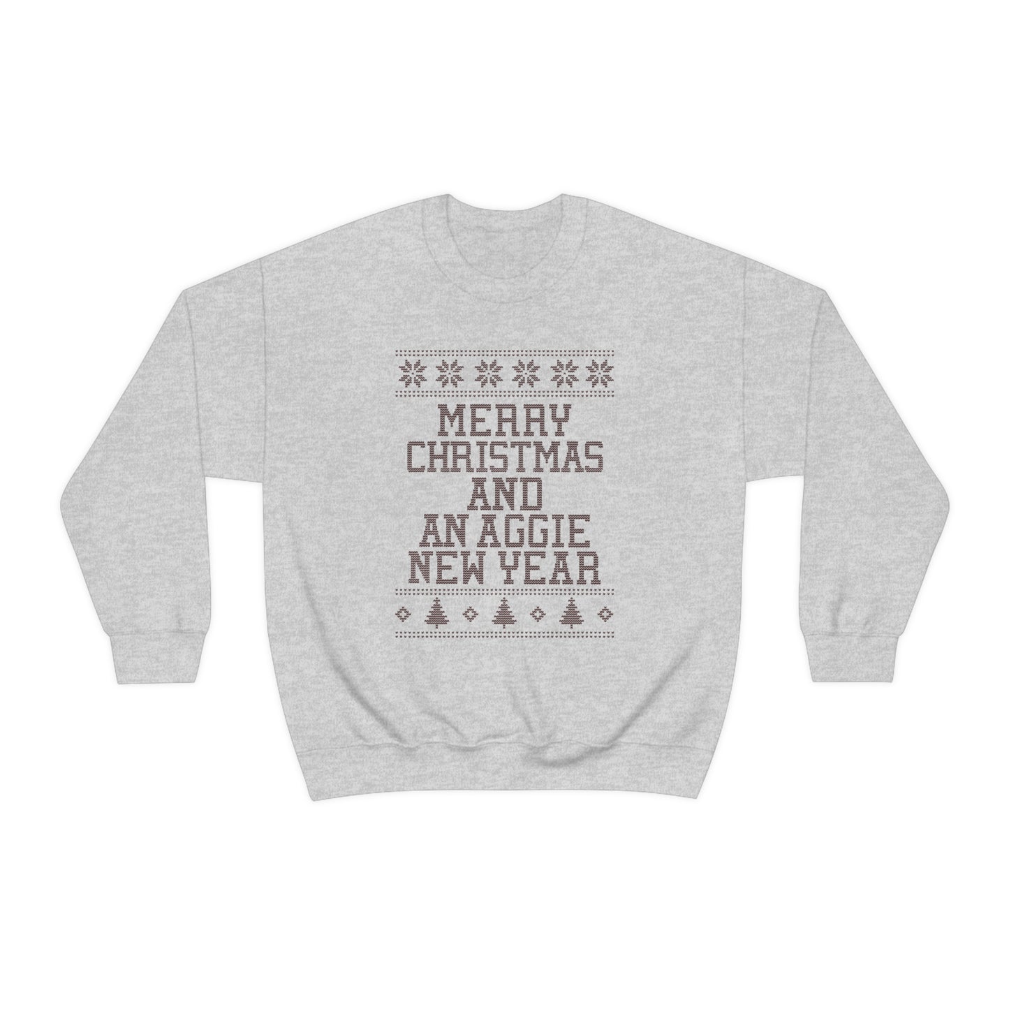 Merry Christmas And An Aggie New Year Sweatshirt