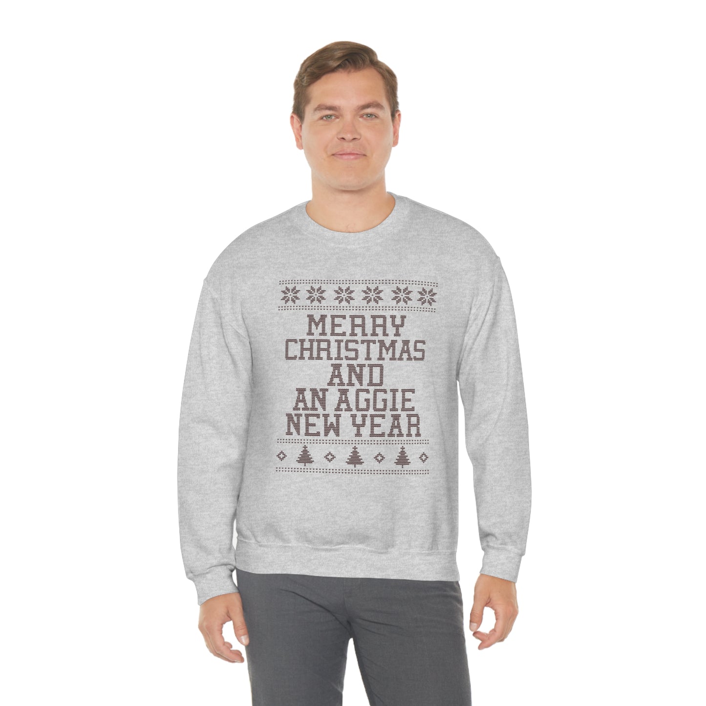 Merry Christmas And An Aggie New Year Sweatshirt