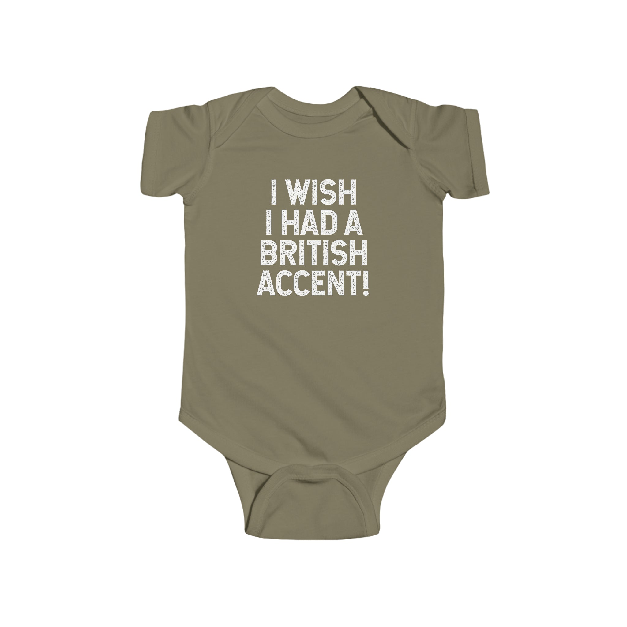 I Wish I Had A British Accent Onesie